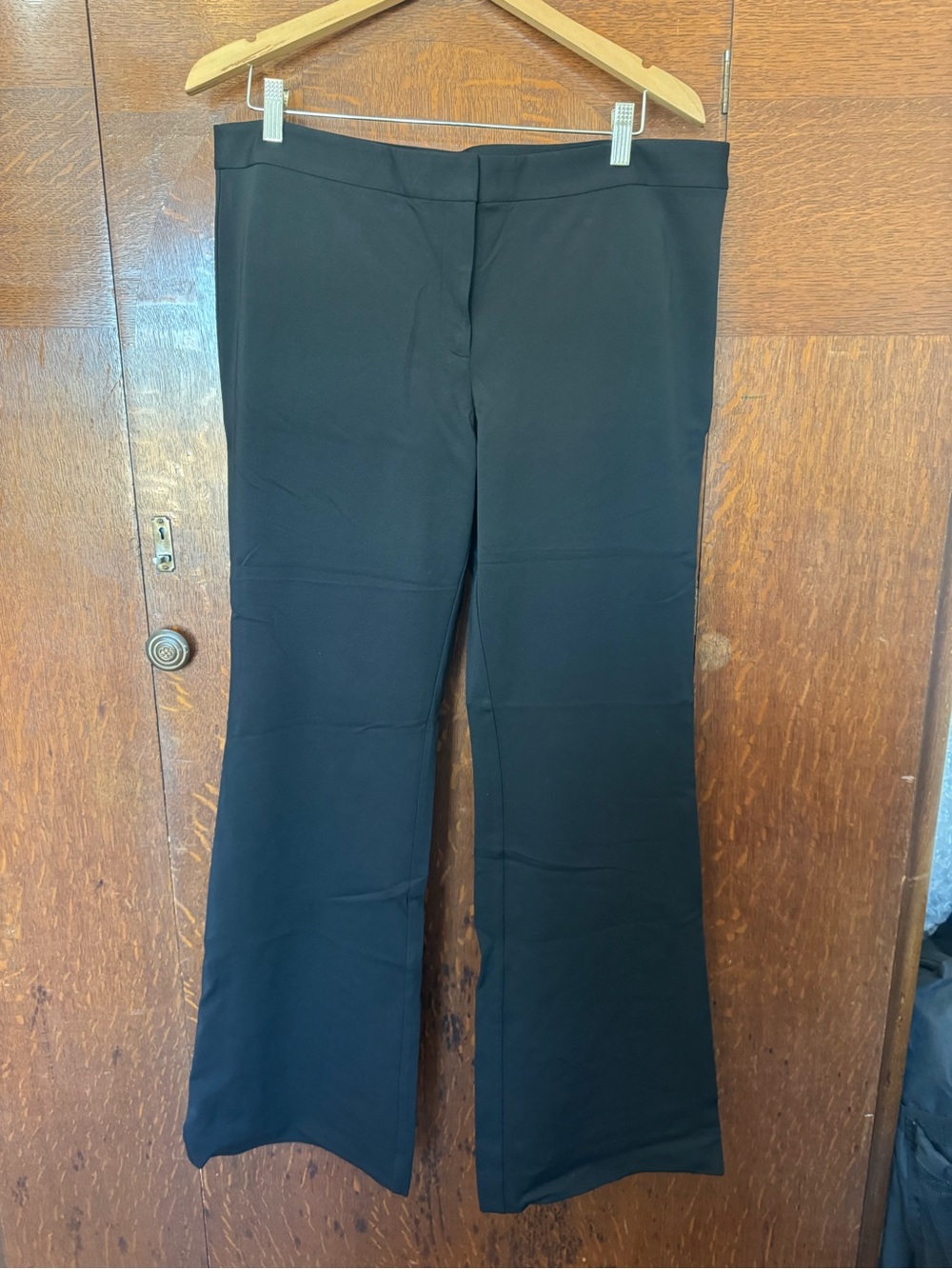 Lafayette 148 New York Black Flare Trousers